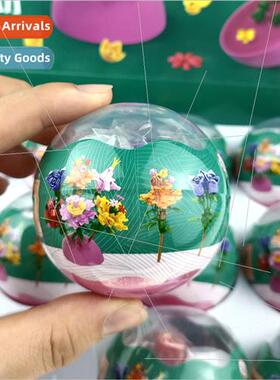 assembled twisted egg small particles building blocks assemb