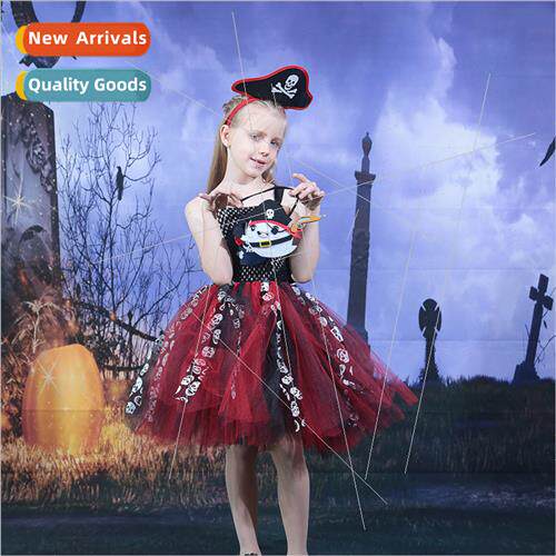 New Halloween childrens costumes pirate masquerade dress sen