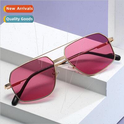 s708 irregular polygonal sunglasses female 2021 new small fr