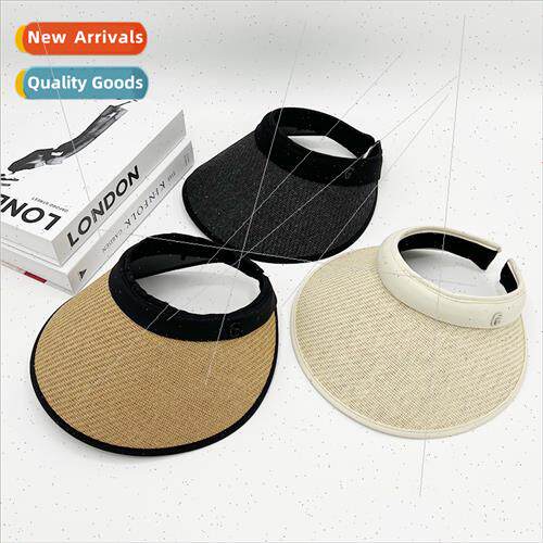 Summer new hollow top sun hat children large brim anti-ultra