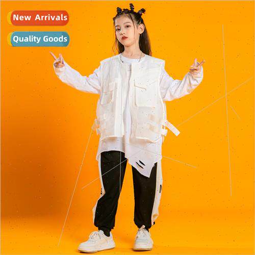 Set dance childrens su tide clothing boys hip-hop loose hand