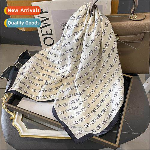 Mulberry silk silk scarf female spring fall new fashion deco