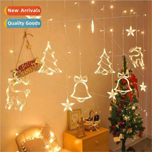led christmas curtain lights colorful lights string lights f