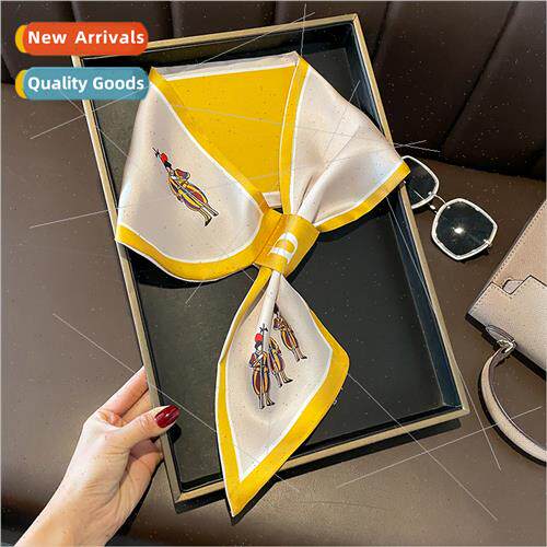 French double-sided two-color guards double satin lazy cross