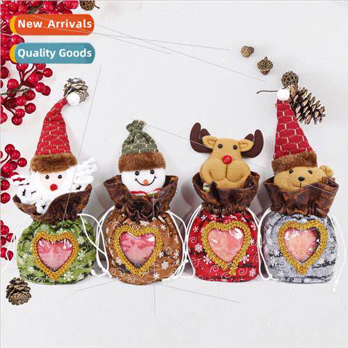 Christmas Creative Printed Candy  Bags Christmas Eve Stereos
