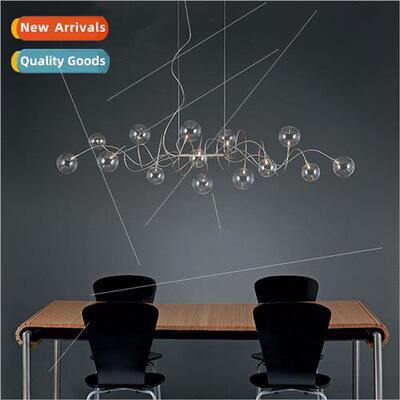 Scandinavian magic beans molecular lamp post-modern minimali