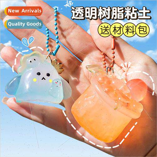 resin handmade diy material k homemade clay moldable crystal