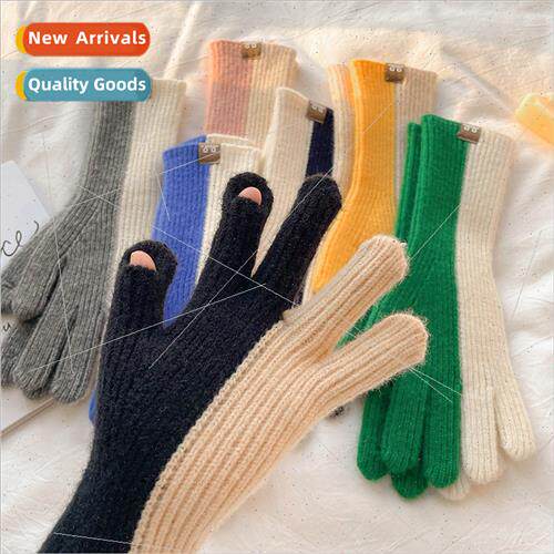 2022 touch screen Korea cotton gloves female winter color bl