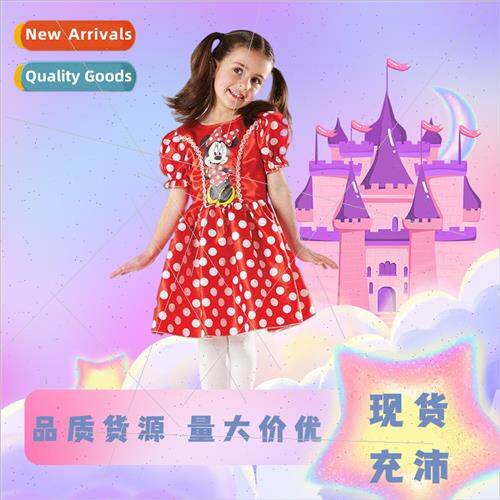 Halloween new Minnie Mouse Mickey womens dresses children pl