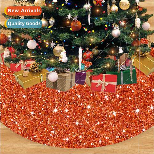 2021 New Christmas Tree Skirt Embroidered Tree Skirt Christm