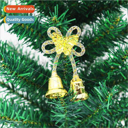 Christmas wreath accessories 9cm Christmas bell pendant Smal