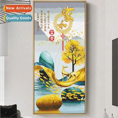 Cross Stch 2022 new thread embroidery entryway home wealth m