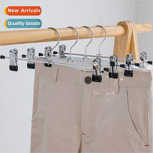Stainless Steel Trouser Rack Trouser Clip Hanger Metal Anti-