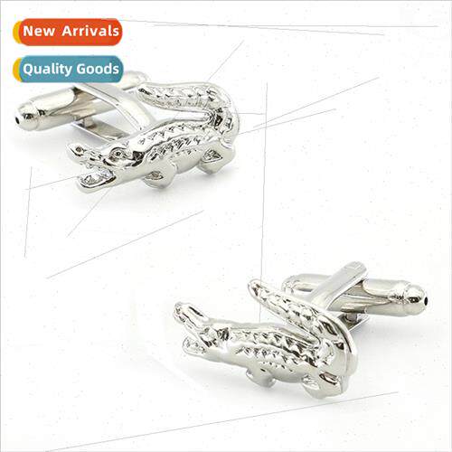Animal Series Crocodile Shark Shape Cufflinks Fun Wedding Fa