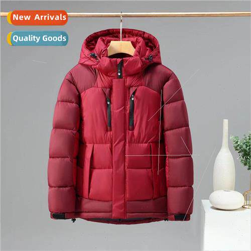 Russia Men Cotton Jacket Winter Warm Down Cotton Jacket Patc