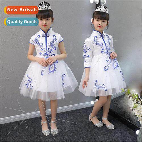 New childrens princess dress permance dress girls tutu celad