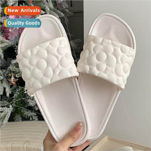 Summer Korea  outside wear fashion -slip beach slippers fema
