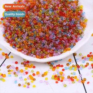 2mm transparent rice beads diy weaving bracelet necklace loo