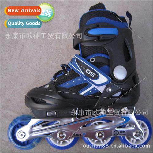 Aluminum frame, PVC wheels single flash inline skates Skates