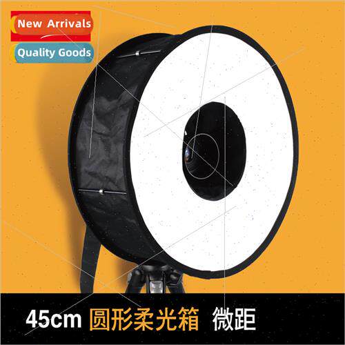 45cm Foldable Ring Softbox Macro Flash Softbox Ring Flash So