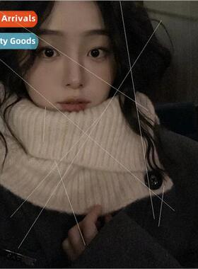 2022 Korea  new neck scarf collar female autumn winter scarf