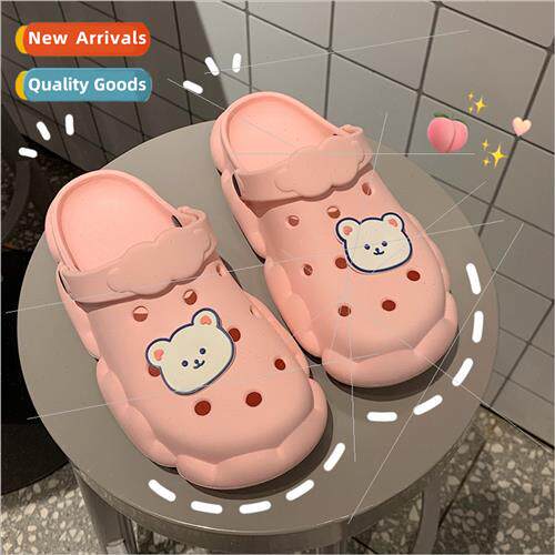 Summer cartoon cute Baotou sandals slippers -slip home wear