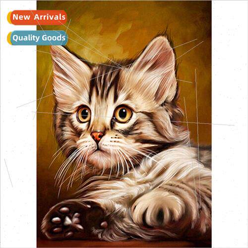 new living room handmade stick diamond cross stch animal ser