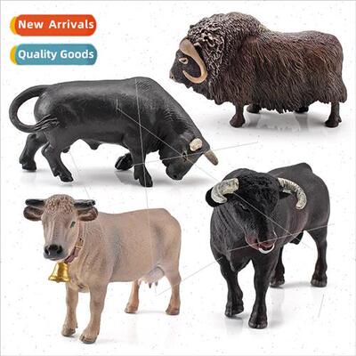 Farm Ranch Peripheral Animals Musk Cow Swiss Brown Cow North