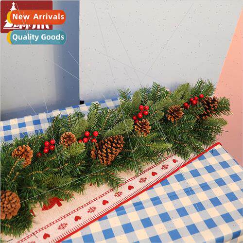 Christmas rattan 2.7 meters encrypted window Christmas decor