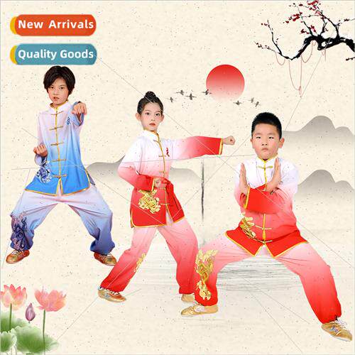 New childrens permances training clothes martial arts practi