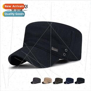 Hat Squa Casual Metal Eyelet Air Top Flat Cotton Outdoor Men