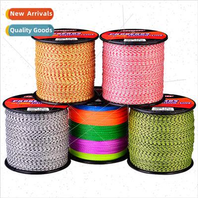 4 braids 1000 meters fishing line PE braided Hercules colorf