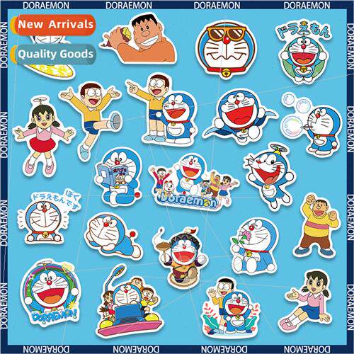 50 Cute Doraemon Tinker Bell Noba Stickers WaterproHandbook