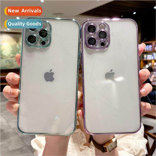 适用iPhone 15 14promax full plating tpu phone case apple 12