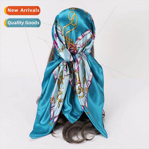 Europe Uned States wind black classic paragraph silk scarf 9