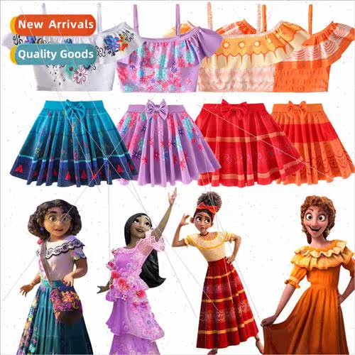 2022 new magic full house swimsu childrens swimsu su female