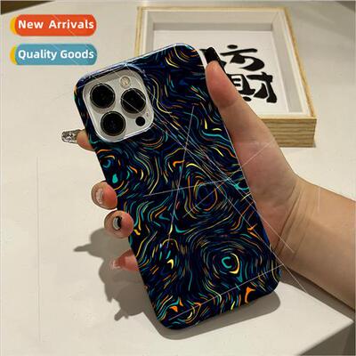 Starry terature Phone Case Apple 15 Feline Case 14 Promax Oi