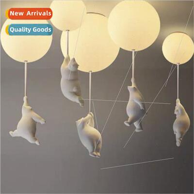 Children room glass ceiling lamp Scandinavian modern creativ