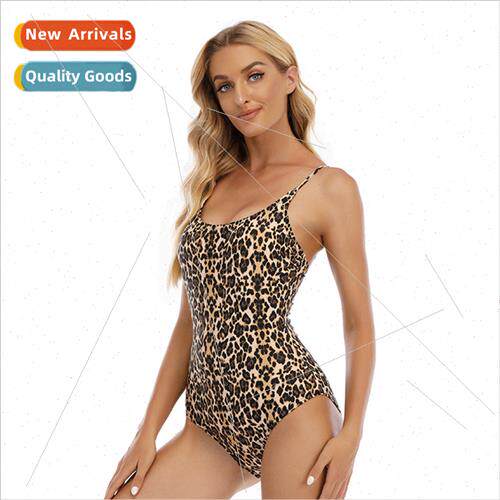 New Double Shoulder Backless Triangle One-piece Swimsu Women