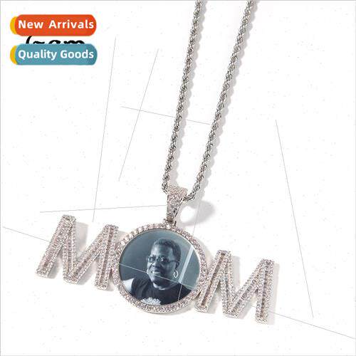 Europe new photo photo frame pendant nd hip-hop letters spli