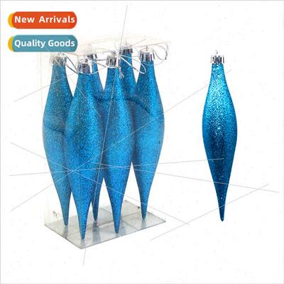 Christmas Decoration Shaped Pendant Balls Electroplated Plas
