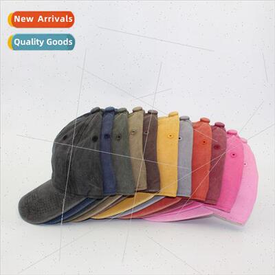 Bright body washed soft top do old baseball cap versatile le