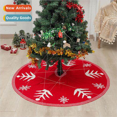 2022New wool knted acrylic Christmas e skirt Christmas e bot