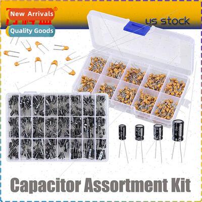 1100PCS 24 Specifications 500pcs Electrolytic Capacors plus