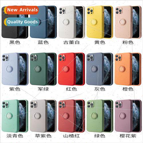 适用iPhone 15 14promax liquid finger ring phone case Apple 1