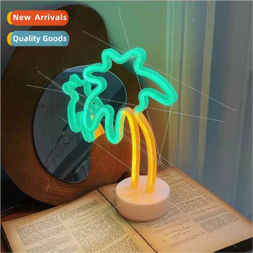 ins american coconut e night light retro led ambient light d