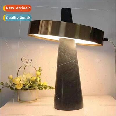 Scandinavian marble table lamp American classical modern min
