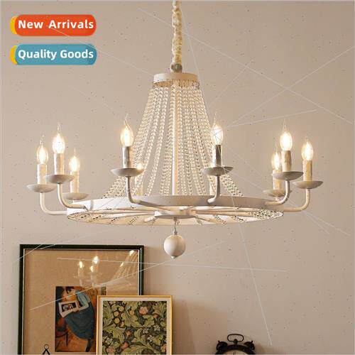 Vintage French crystal lamp candle lamp study living room st