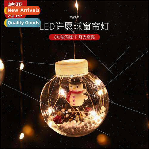 Christmas Tree Snowman Wishing Globe String ghts Showcase Wi