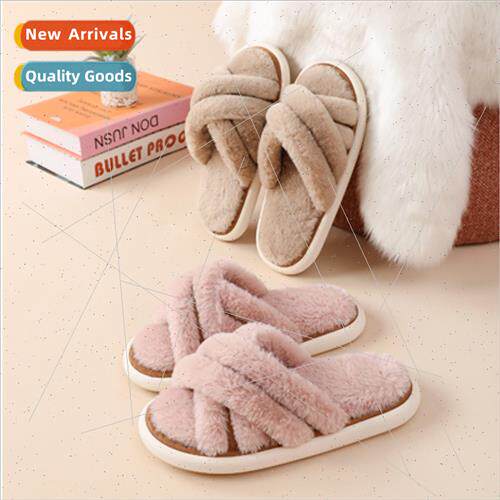 Monthly shoes winter cotton slippers women stepping sh sense
